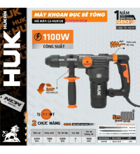 Máy khoan đục bê tông 2 chức năng 1100W Hukan 