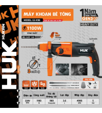 Máy khoan bê tông 3 chức năng (GEN3) Hukan G3-K98