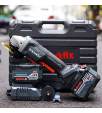 MÁY MÀI GÓC DÙNG PIN TRỤC M10 - CÔNG TẮC BÓP