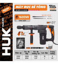 Máy đục bê tông (GEN 3) G3-HUK35